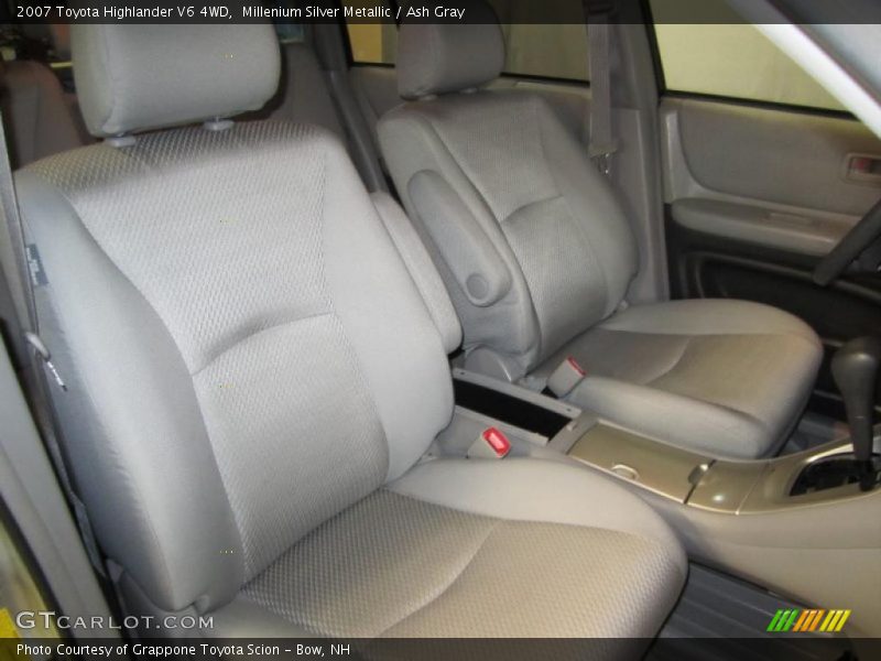 Millenium Silver Metallic / Ash Gray 2007 Toyota Highlander V6 4WD