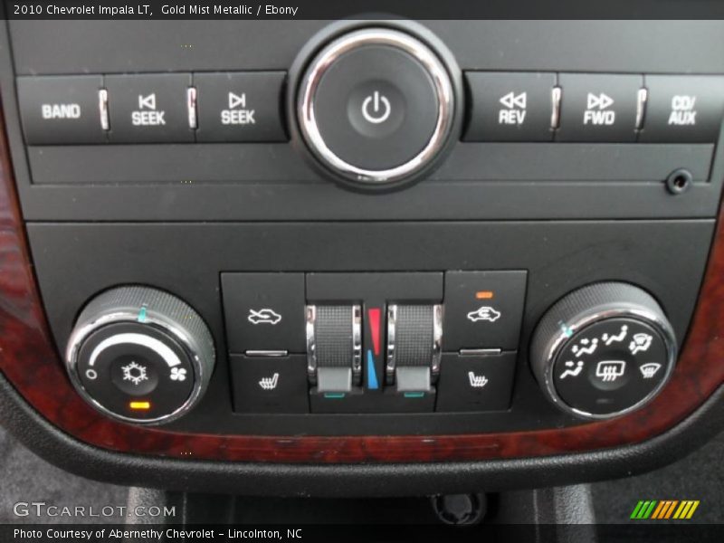 Gold Mist Metallic / Ebony 2010 Chevrolet Impala LT
