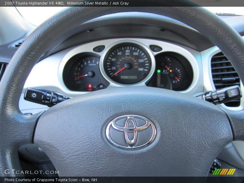 Millenium Silver Metallic / Ash Gray 2007 Toyota Highlander V6 4WD