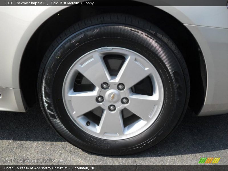 Gold Mist Metallic / Ebony 2010 Chevrolet Impala LT