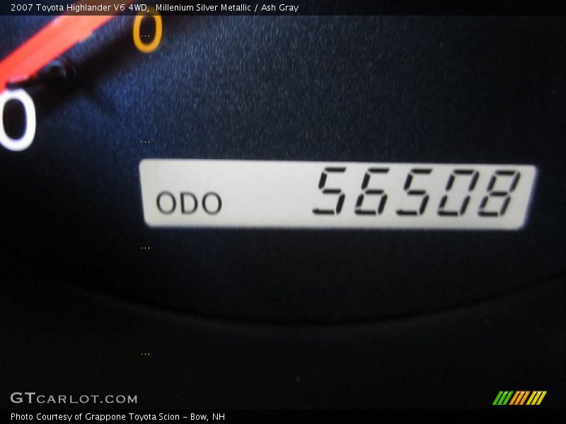 Millenium Silver Metallic / Ash Gray 2007 Toyota Highlander V6 4WD