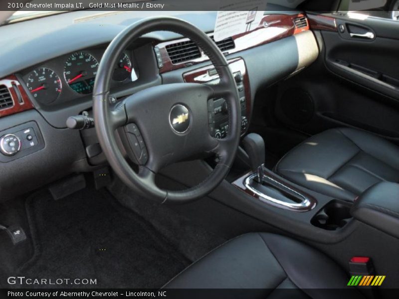Gold Mist Metallic / Ebony 2010 Chevrolet Impala LT