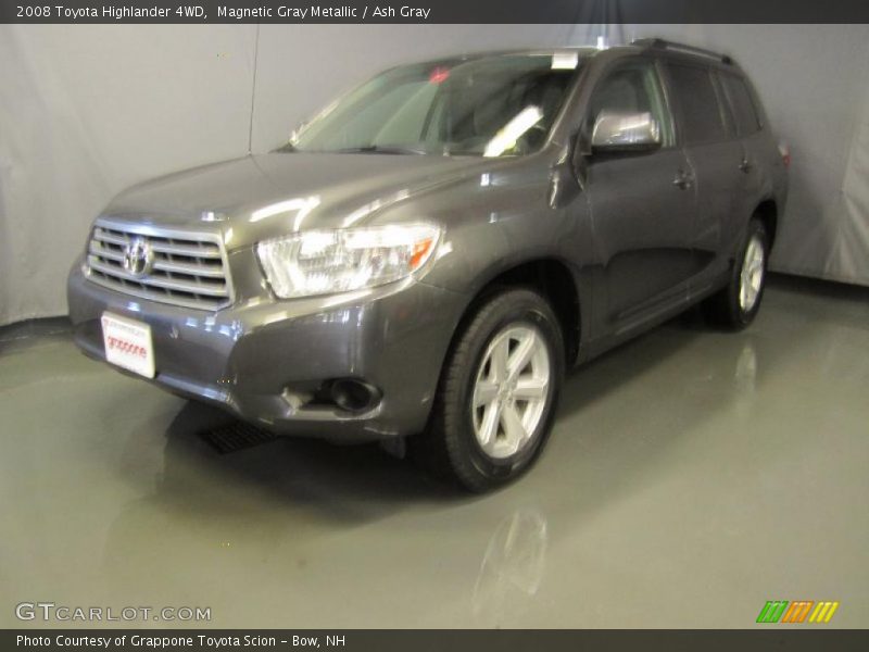 Magnetic Gray Metallic / Ash Gray 2008 Toyota Highlander 4WD