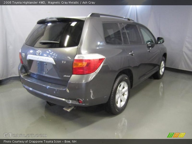 Magnetic Gray Metallic / Ash Gray 2008 Toyota Highlander 4WD