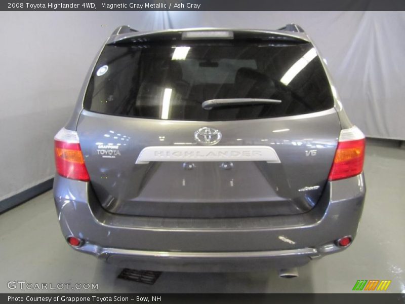 Magnetic Gray Metallic / Ash Gray 2008 Toyota Highlander 4WD
