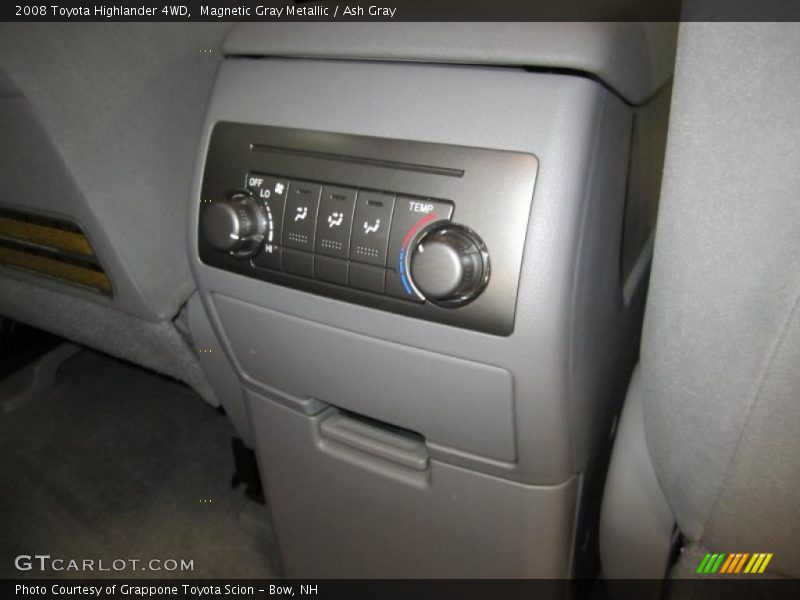 Magnetic Gray Metallic / Ash Gray 2008 Toyota Highlander 4WD