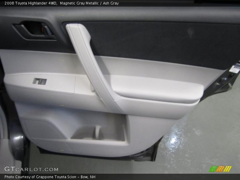 Magnetic Gray Metallic / Ash Gray 2008 Toyota Highlander 4WD