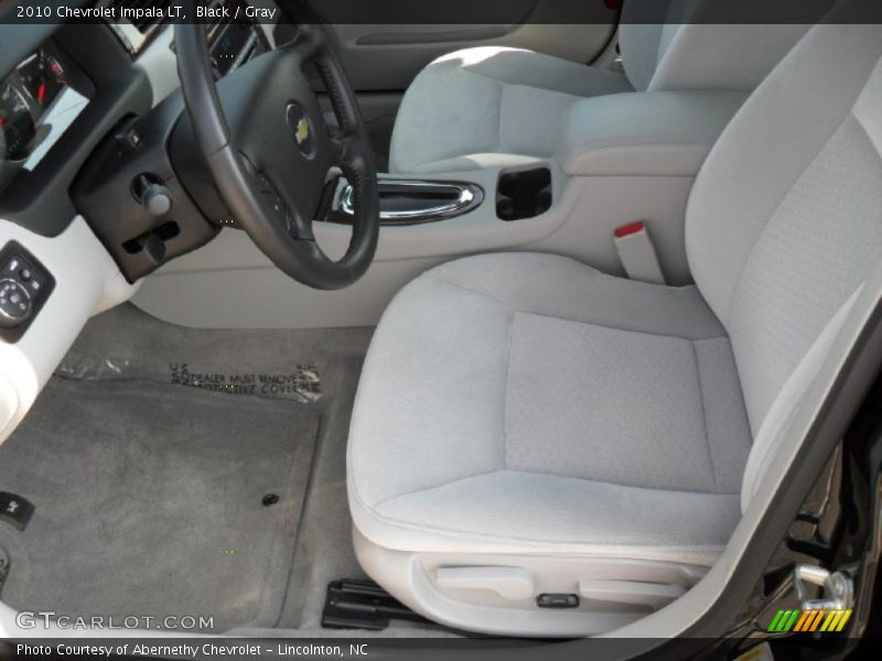 Black / Gray 2010 Chevrolet Impala LT
