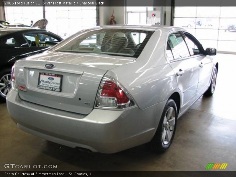 Silver Frost Metallic / Charcoal Black 2006 Ford Fusion SE