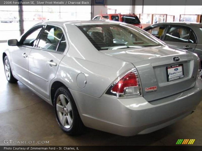 Silver Frost Metallic / Charcoal Black 2006 Ford Fusion SE