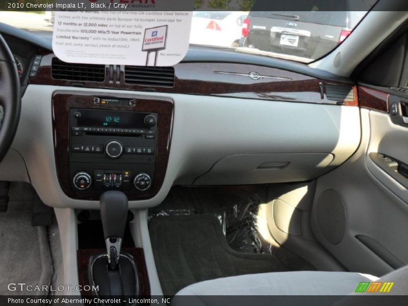 Black / Gray 2010 Chevrolet Impala LT