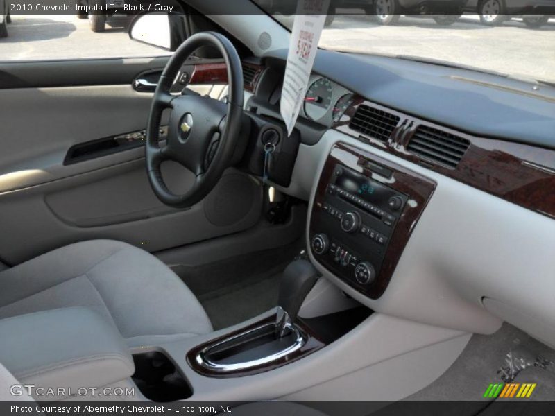 Black / Gray 2010 Chevrolet Impala LT