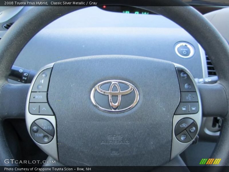 Classic Silver Metallic / Gray 2008 Toyota Prius Hybrid