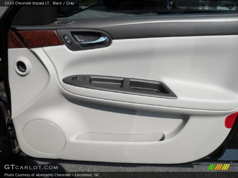 Black / Gray 2010 Chevrolet Impala LT