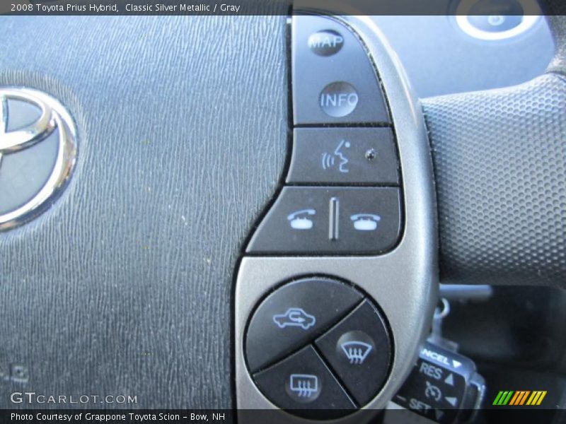 Classic Silver Metallic / Gray 2008 Toyota Prius Hybrid