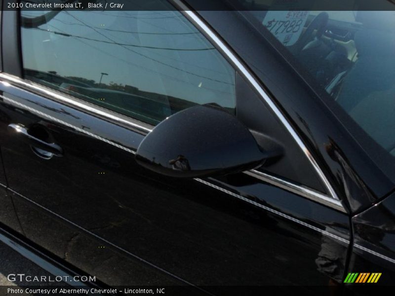 Black / Gray 2010 Chevrolet Impala LT