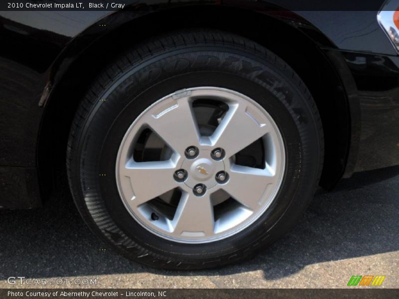 Black / Gray 2010 Chevrolet Impala LT