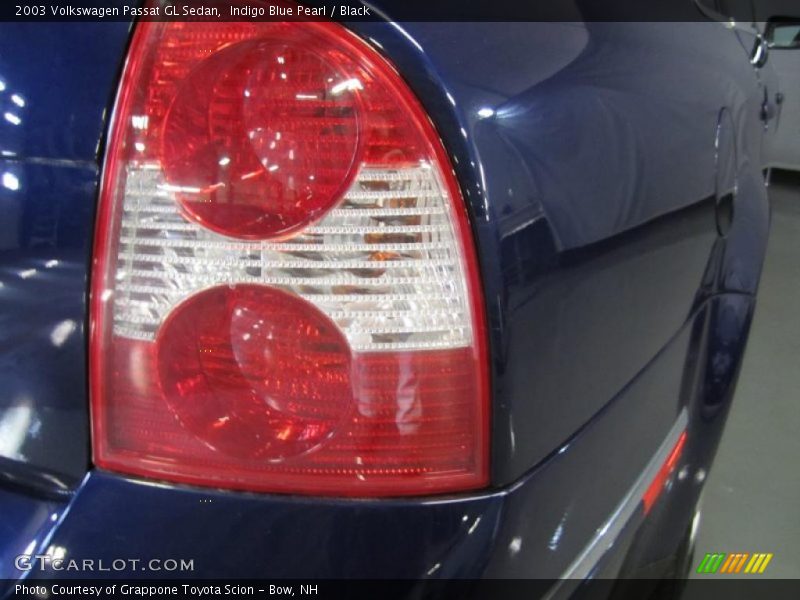 Indigo Blue Pearl / Black 2003 Volkswagen Passat GL Sedan