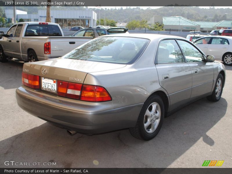 Antique Sage Pearl / Gray 1997 Lexus ES 300