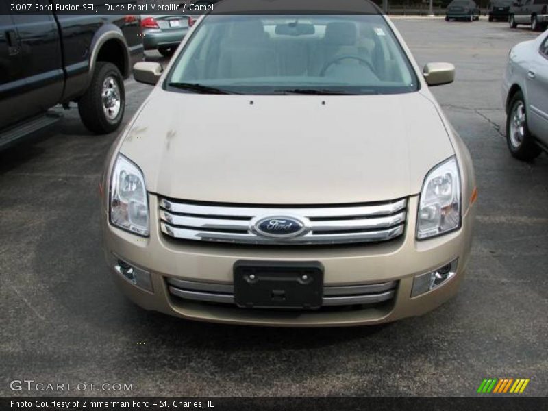 Dune Pearl Metallic / Camel 2007 Ford Fusion SEL