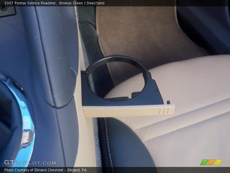 Envious Green / Steel/Sand 2007 Pontiac Solstice Roadster