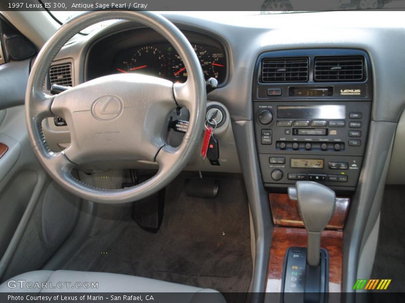 Antique Sage Pearl / Gray 1997 Lexus ES 300