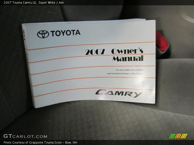 Super White / Ash 2007 Toyota Camry LE