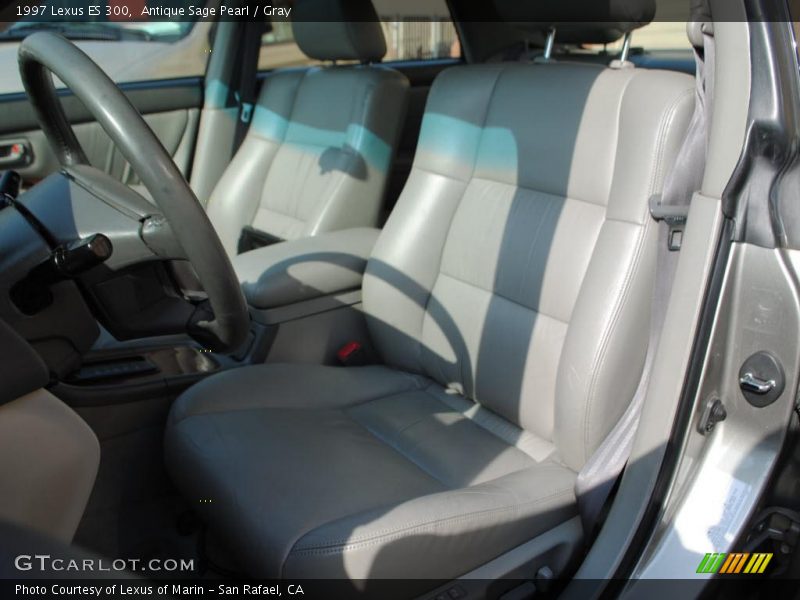 Antique Sage Pearl / Gray 1997 Lexus ES 300