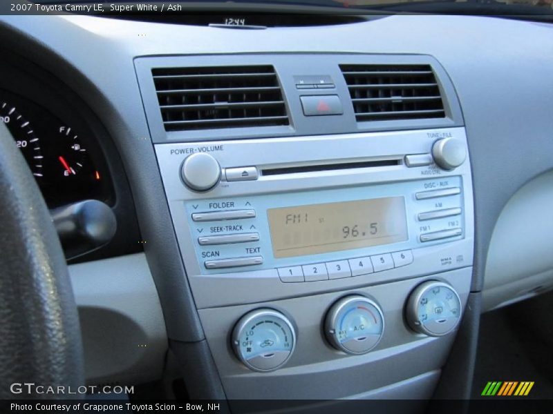 Super White / Ash 2007 Toyota Camry LE