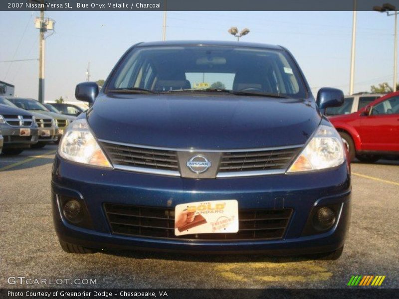 Blue Onyx Metallic / Charcoal 2007 Nissan Versa SL