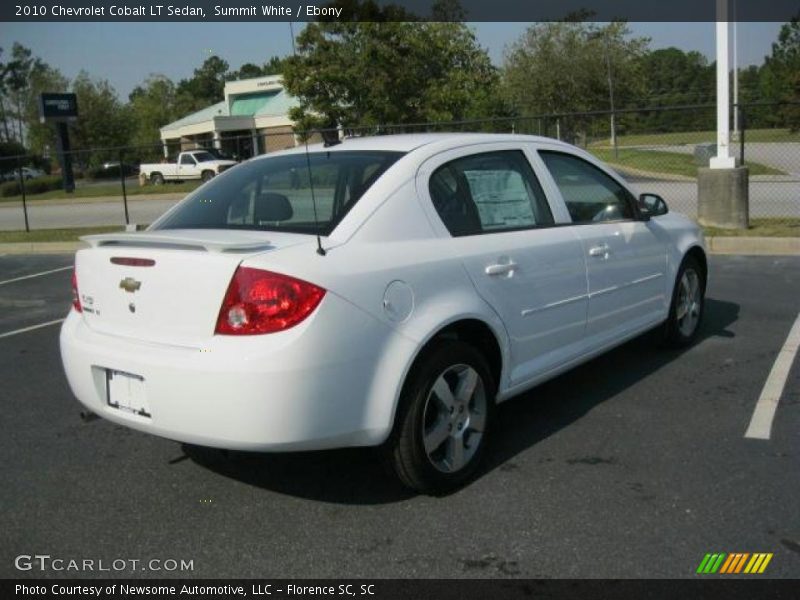 Summit White / Ebony 2010 Chevrolet Cobalt LT Sedan
