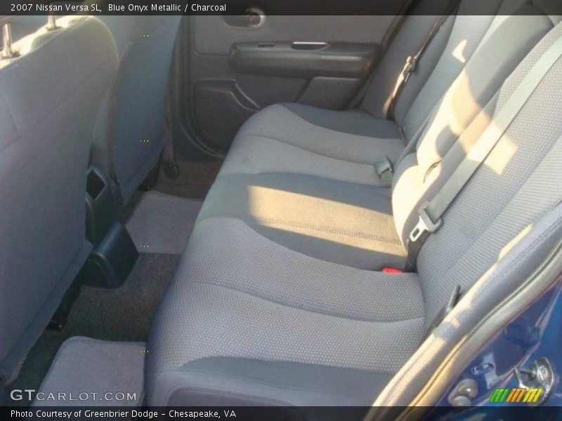 Blue Onyx Metallic / Charcoal 2007 Nissan Versa SL