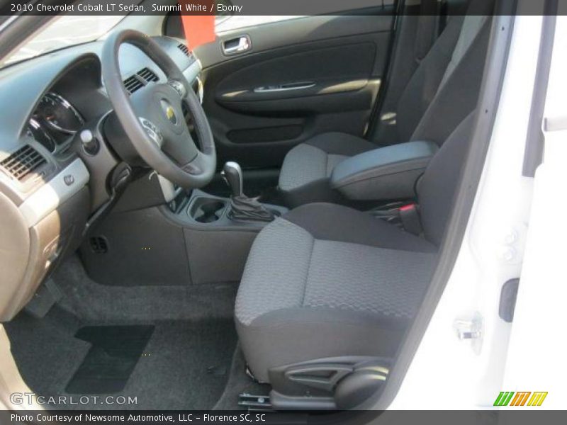 Summit White / Ebony 2010 Chevrolet Cobalt LT Sedan