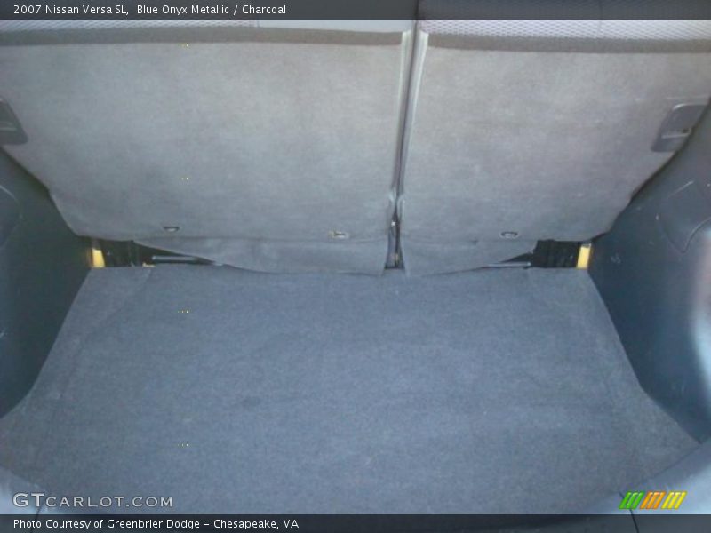 Blue Onyx Metallic / Charcoal 2007 Nissan Versa SL