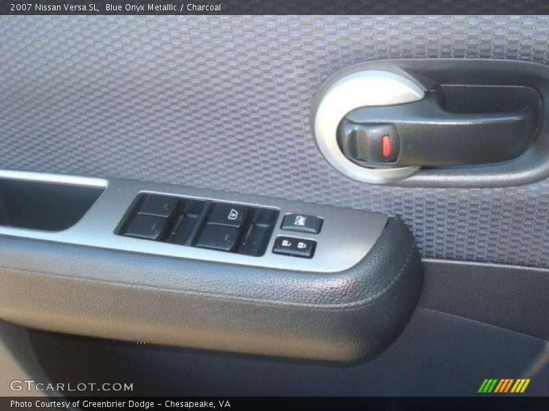 Blue Onyx Metallic / Charcoal 2007 Nissan Versa SL
