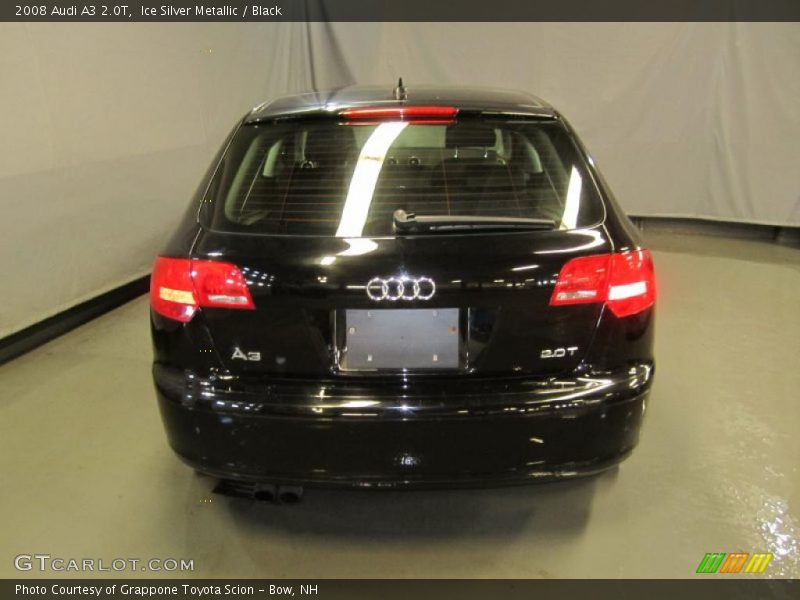 Ice Silver Metallic / Black 2008 Audi A3 2.0T