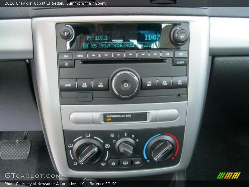Summit White / Ebony 2010 Chevrolet Cobalt LT Sedan