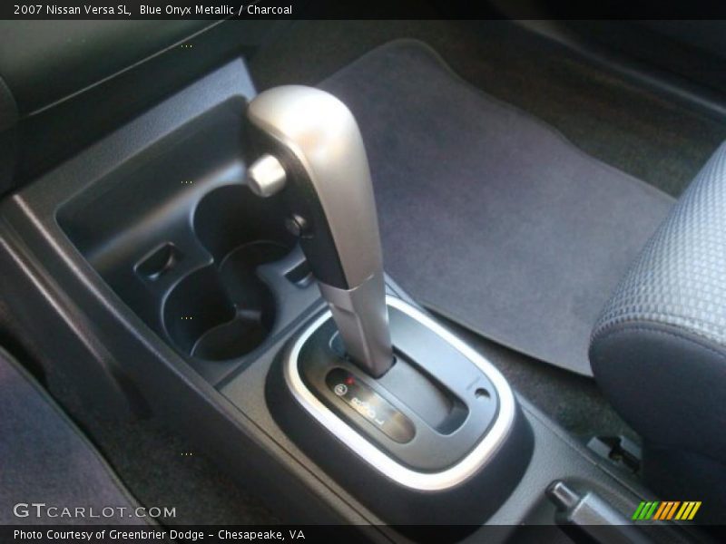 Blue Onyx Metallic / Charcoal 2007 Nissan Versa SL