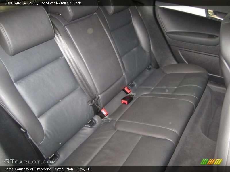 Ice Silver Metallic / Black 2008 Audi A3 2.0T