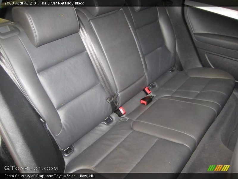 Ice Silver Metallic / Black 2008 Audi A3 2.0T