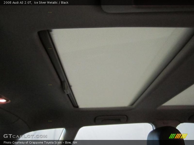 Ice Silver Metallic / Black 2008 Audi A3 2.0T