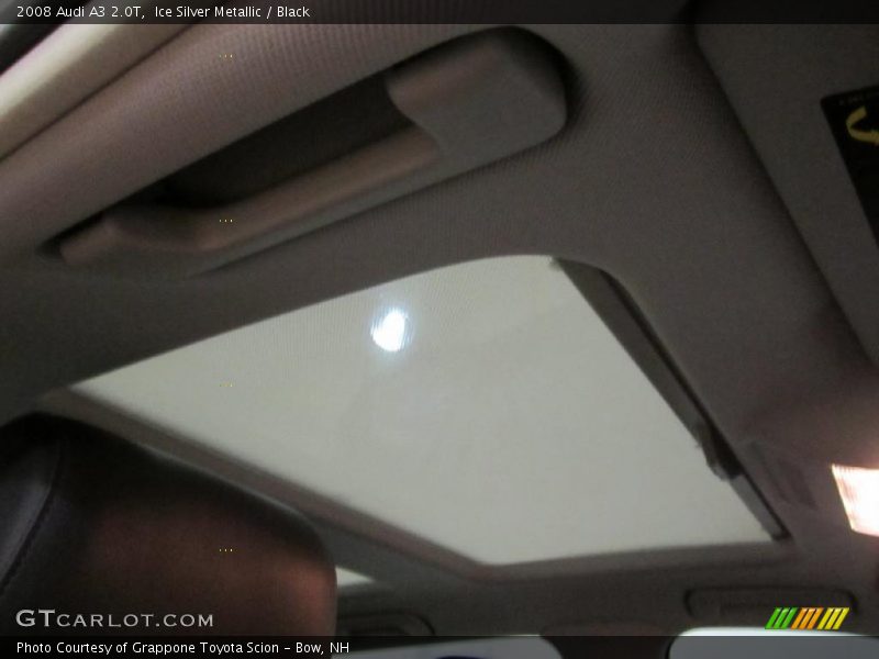Ice Silver Metallic / Black 2008 Audi A3 2.0T
