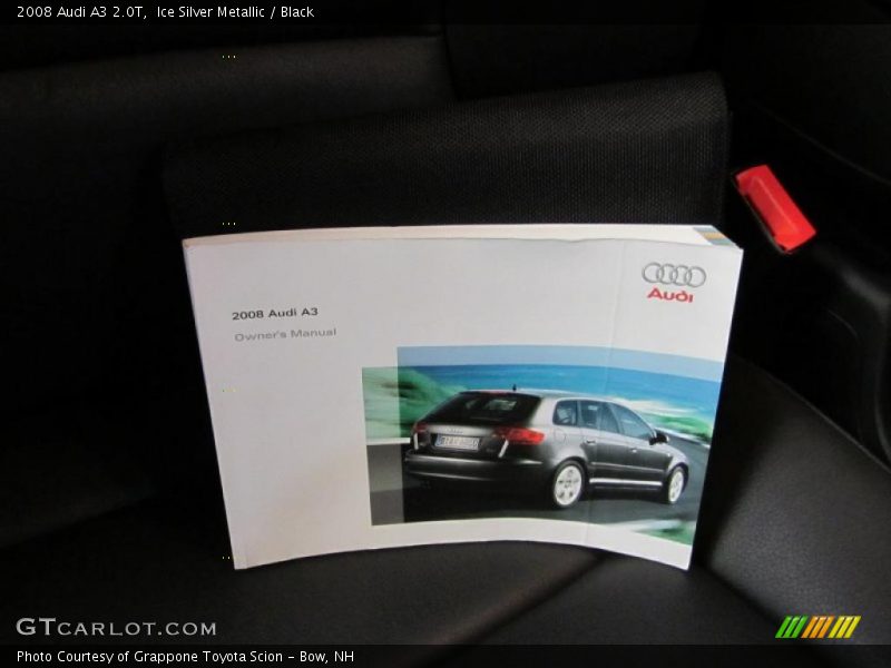 Ice Silver Metallic / Black 2008 Audi A3 2.0T