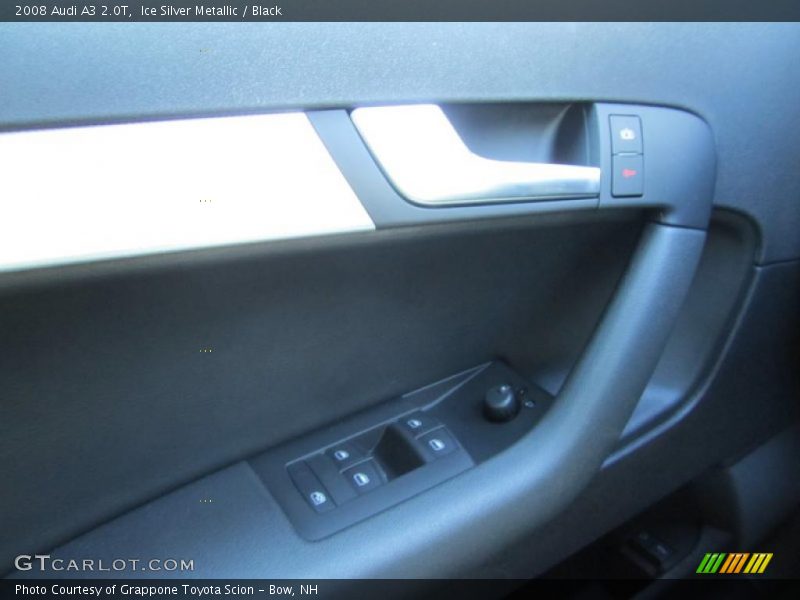 Ice Silver Metallic / Black 2008 Audi A3 2.0T