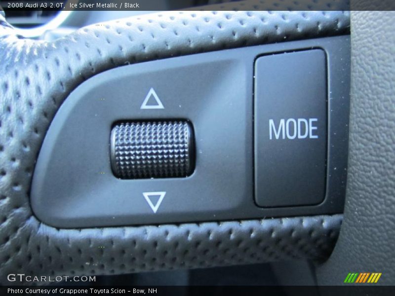 Ice Silver Metallic / Black 2008 Audi A3 2.0T
