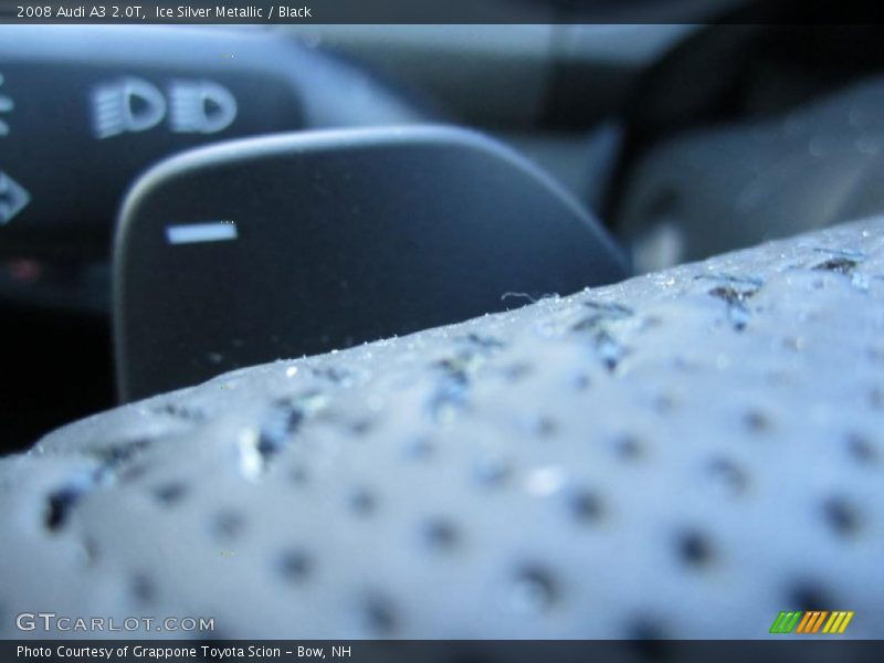 Ice Silver Metallic / Black 2008 Audi A3 2.0T