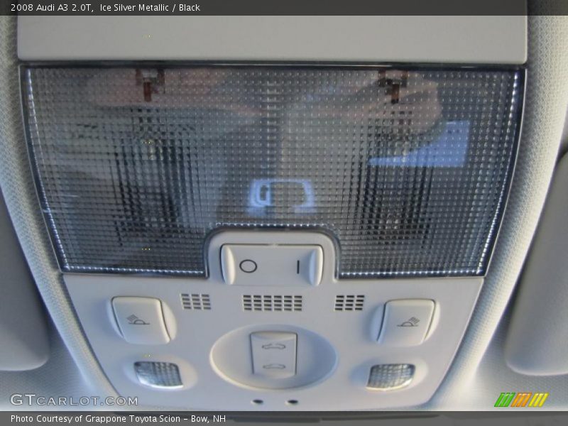Ice Silver Metallic / Black 2008 Audi A3 2.0T