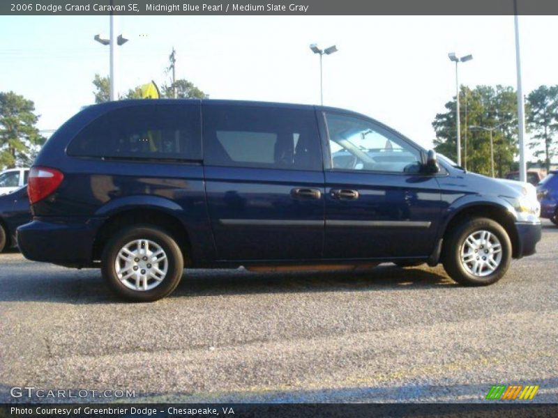 Midnight Blue Pearl / Medium Slate Gray 2006 Dodge Grand Caravan SE