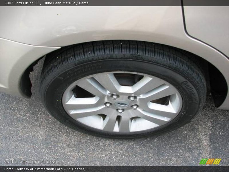 Dune Pearl Metallic / Camel 2007 Ford Fusion SEL