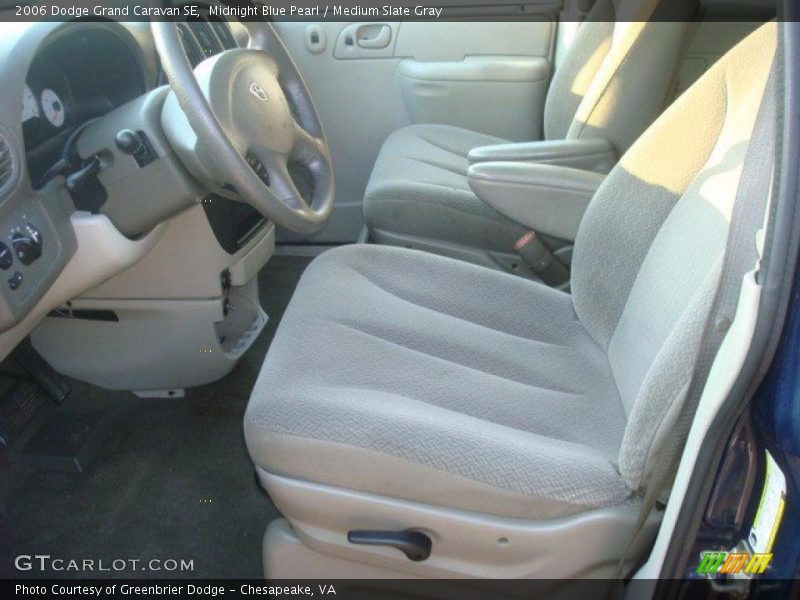 Midnight Blue Pearl / Medium Slate Gray 2006 Dodge Grand Caravan SE